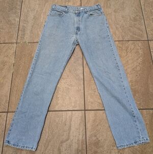 Vintage 90s Men’s Levi’s 505 Blue Jeans Size 36x32 Straight Leg Regular USA